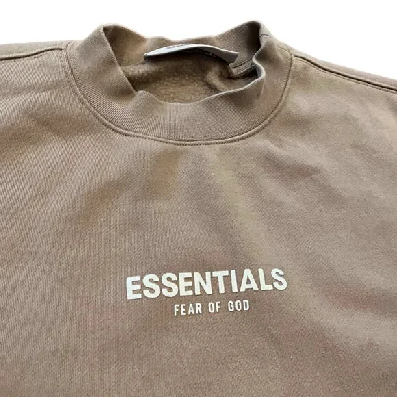 Essentials Tan Sweatshirt - Picture 5 of 6